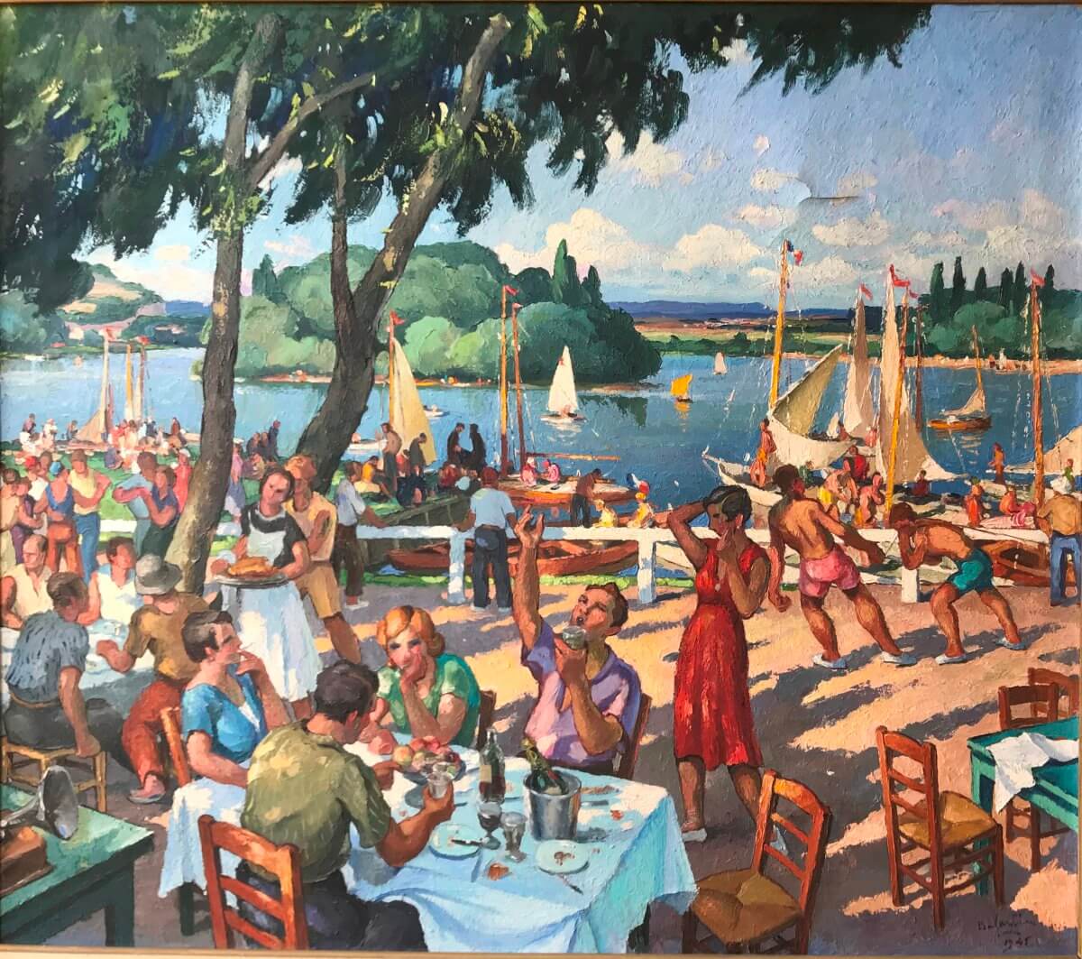 La joie de vivre,île de la Jatte